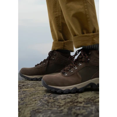 Bild av Columbia Newton Ridge PLUS II WP Hikingskor, Storlek: 46, Cordovan/spice Skinn/syntet