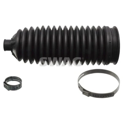 Bild av SWAG 82 10 2067 Jeu de joints soufflets, direction Thermoplastique Essieu avant gauche, droit avec colliers NISSAN: Qashqai / Qashqai+2 I