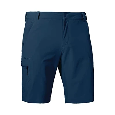 Bild av Schöffel Mäns shorts folkstone, mångsidiga korta vandringsbyxor med justerbar linning, utomhusbyxor praktiska fickor