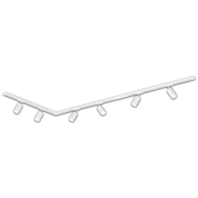 Bild av Briloner RAIL 230 V skensystem, vit, 6 spotlights 2,25 m hörnanslutning