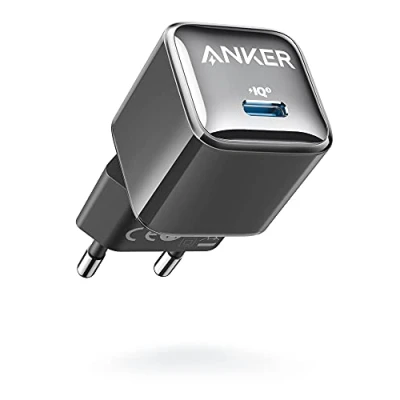 Bild av Anker 511 laddare (Nano Pro) 20W PIQ 3.0 Hållbar kompakt snabbladdare, USB C för iPhone 13/13 Mini/13 Pro/13 Pro Max/13, Pixel 4/3, iPad/iPad mini, (kabel ingår inte)