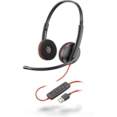 Bild av Plantronics Blackwire 3220 headset svart