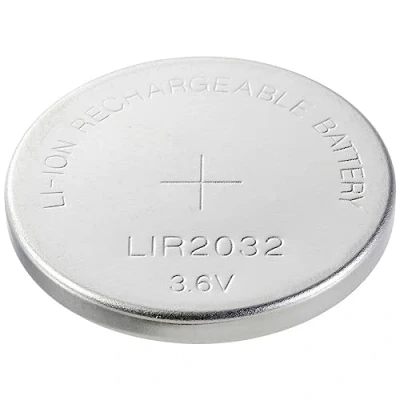 Bild av VOLTCRAFT LIR2032 Laddbart batteri Knappcell LIR 2032 Litium 45 mAh 3.6 V 1 st