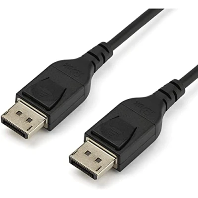 Bild av StarTech.com 1 m DisplayPort 1.4 kabel VESA certifierad