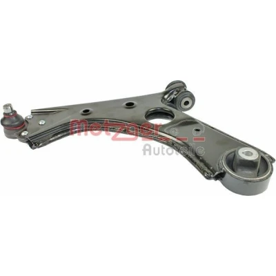 Bild av METZGER 58096501 Bras de suspension avec rotule suspension, support en caoutchouc Essieu avant gauche barre oscillant transversal FIAT: 500L