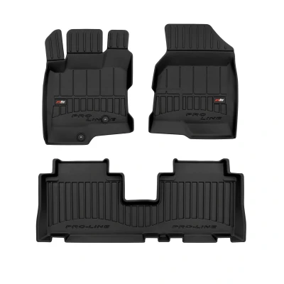 Bild av FROGUM 3D407558 Ensemble de tapis sol Caoutchouc avant et arrière 4 noir CHEVROLET: Captiva