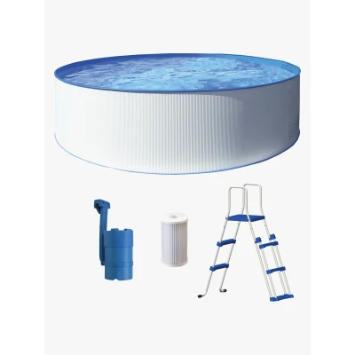 Bild av Swim &amp; Fun Kreta Pool Med Skimmer 350 cm