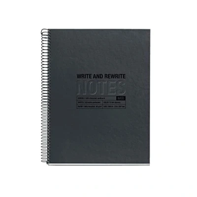 Bild av MIQUELRIUS Notebook Grid A4 svart
