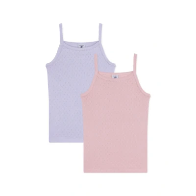 Bild av Petit Bateau 2 PACK Undertröja multicoloured för barn, Storlek: 128, Multi/coloured