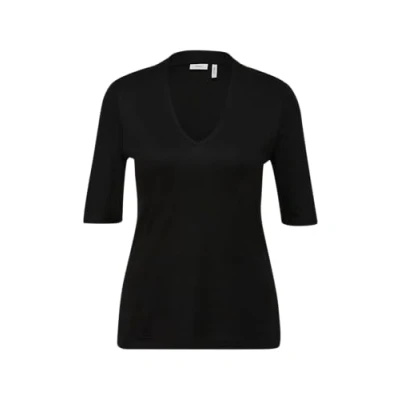Bild av s.Oliver black Label MIT Vausschnitt Tshirt bas, Storlek: 34, True