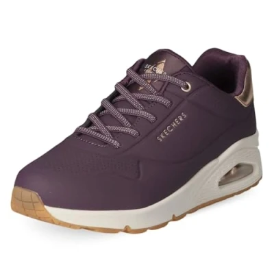 Bild av Skechers Uno Shimmer Away Sneaker för kvinnor, Lila, 40 EU