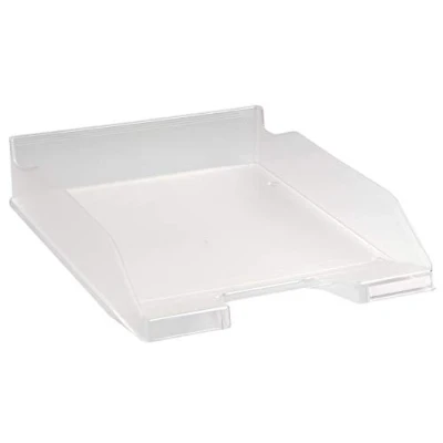 Bild av Exacompta 113101D Premium brevfack Combo midi Eco tillverkad av återvunnen plast din A4. Perfekt brevkorg för organisation. Robust och stapelbar förvaringskorg blå ängel koboltblå