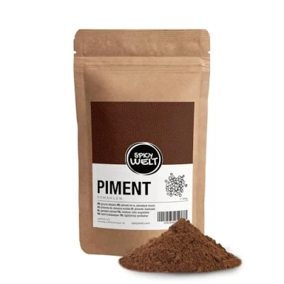 Bild av Spicy Welt Kryddpeppar Pulver Allspice (500g) Malt för Soppor, Såser, Marinader &amp; Bakning Aromatisk Intensiv Smak 100% Naturlig, Utan Tillsatser