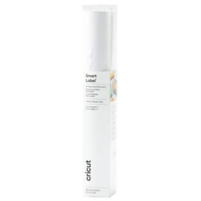 Bild av Cricut Smart Label skrivbar vinyl permanent transparent 0,9 m (3 fot) självhäftande rulle för användning med Explore 3 och Maker, 2009447, genomskinlig, 0.9m (3ft)