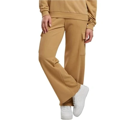 Bild av Urban Classics Baggy Terry Cargobyxor, Storlek: XS, Unionbeige