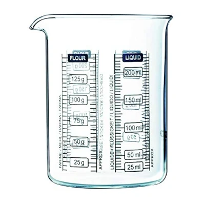 Bild av Pyrex 250 ml kökslaboratoriemått och mixbägare