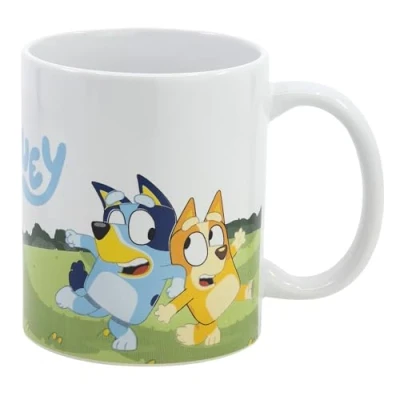 Bild av Bluey keramikmugg 325 ml i presentförpackning, färgglad, Estándar, avslappnad, Avslappnad