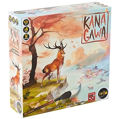 Bild av IELLO IEL51310 Kanagawa Board Game, Multicolor