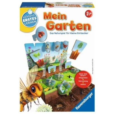 Bild av Ravensburger 24733 Min trädgård pedagogiskt spel för barn från 1,5 år, spela första inlärning 1 2 spelare