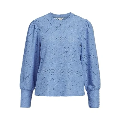 Bild av Object Dam Objfeodora L/S Top Noos blus, Provence, L