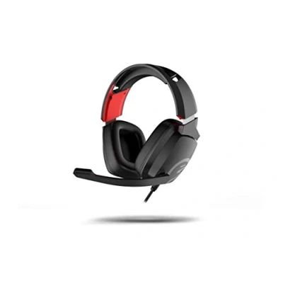 Bild av Ozone Ekho X40 Gaming Hörlurar med mikrofon Kompatibel PS4, PC, Xbox, Switch 50 mm högtalare, Justerbart pannband, Controller, hopfällbar mikrofon, Ergonomisk, Svart