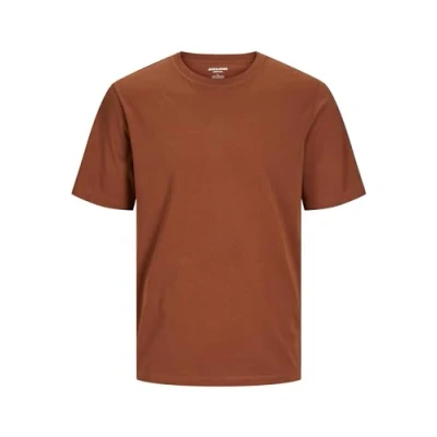 Bild av Jack &amp; Jones TEE Oneck NOOS Tshirt bas, Storlek: Medium, Mocha bisque