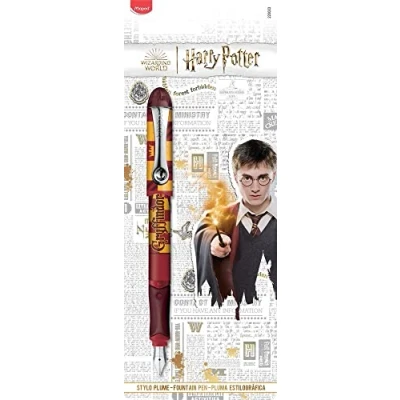 Bild av Maped Reservoarpenna med irridiumspets, överlägsen kvalitet regelbunden skrivning komfort mjukt grepp, triangulär Harry Potter