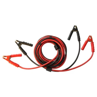 Bild av SET® TS 870 Startkablar 70 mm² Koppar 7,00 m med skyddskrets, vinklad mässingstång