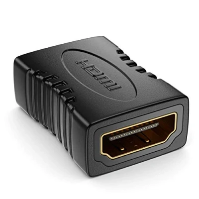 Bild av deleyCON HDMI Adapterkopplingskontakt (Typ A) Uttag till HDR ARC 3D 4K 2160p Full HD 1080p Beamer LCD LED Plasma Monitor TV