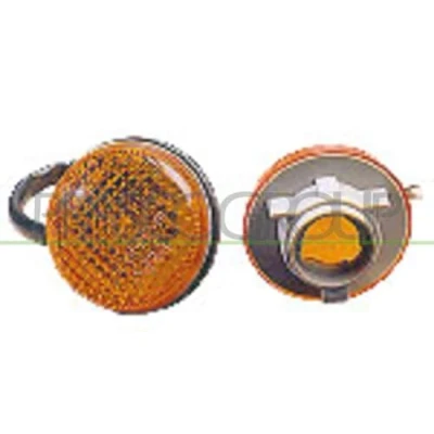 Bild av PRASCO DS0054139 Clignotant jaune, orange avant gauche, droite, installation latérale avec porte lampe rond NISSAN: MICRA 2