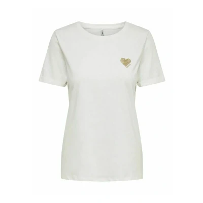 Bild av ONLY Onlkita LIFE Tshirt bas, Storlek: XL, Cloud dancer