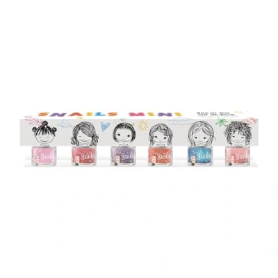 Bild av Snails 516332, barns nagellack presentset, mini 6 x 7 ml, vattenbaserad, tvättbar, ofarlig, vegansk