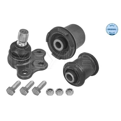 Bild av MEYLE 616 610 0004 Kit de réparation, suspension roue Essieu avant gauche, droit avec rotule suspension, support en caoutchouc