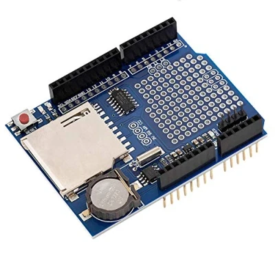 Bild av AZDelivery Datalogger modul Data Recorder Shield kompatibel med Arduino e Book!