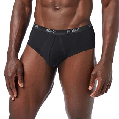 Bild av Sloggi herr basic midi briefs, svart, 7