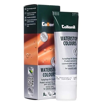 Bild av Collonil Waterstop 33030001008 skokräm slätt läder 75 ml (0), Grå mörkgrå,