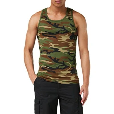 Bild av Mil Tec bomull bodybuilding linne flera färger S till 3XL