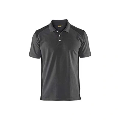 Bild av PIKÉTRÖJA 3324 1050 MELLANGRÅ/SVART XS Beijerbygg Byggmaterial