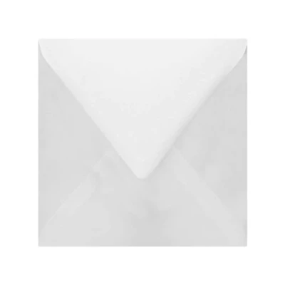 Bild av Netuno 50 kuvert vita kvadratiska 15,5 x cm 100 g fyrkantiga våtlevande utan fönster brevkuvert papper företag