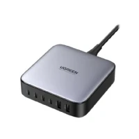 Bild av UGREEN Nexode USB C Laddare 200W PD Charger 100W+100W 6 portars GaN Flera PPS Kompatibel med MacBook Pro/Air M2 2022, iPhone 15 Pro/Pro Max, iPad Pro, Galaxy S23 Ultra, S23+,