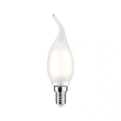 Bild av Paulmann LED lampa med böjd topp E14 4.8W 2,700K satin