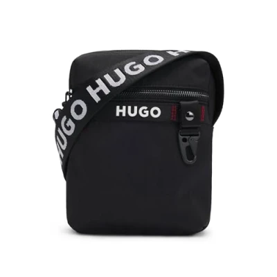 Bild av HUGO Dusky Unisex Axelremsväska, Storlek: One Size, Black