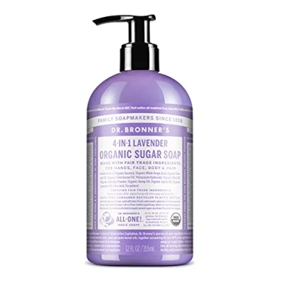 Bild av DR BRONNER&#039;S Org Lavender Soap 355mL
