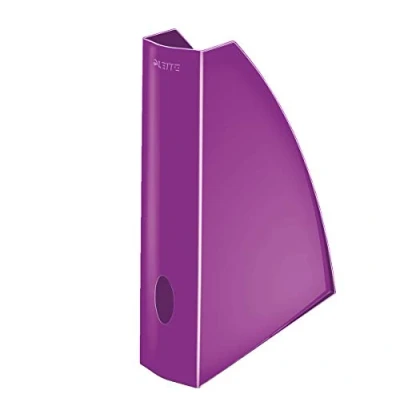Bild av Leitz WOW Tidskriftssamlare, A4, lila metallic, 52771062