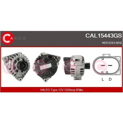 Bild av CASCO CAL10229AS Generator 12V 90A VOLKSWAGEN: Polo IV Hatchback, Golf 4, V SKODA: Fabia 2, 1 Combi, SEAT: Ibiza 4