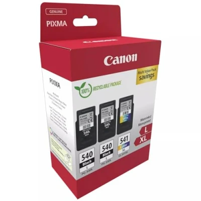 Bild av Canon PG 540Lx2/CL 541XL / 5224B017 Multi Pack Bläckpatron Färg (cyan, magenta, gul)