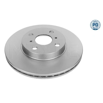 Bild av MEYLE 30 15 521 0118/PD Disque de frein Essieu avant 255 20 4 100 ventilé revêtu zinc TOYOTA: Yaris I 3/5 portes, MR2 III Cabriolet, Verso