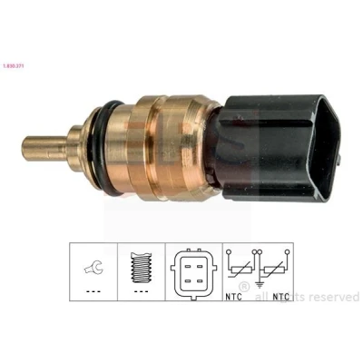 Bild av EPS 1.830.371 Sonde De Température Liquide Refroidissement Made in Italy OE Equivalent blanc HYUNDAI: SANTA FE 2, Getz, SONATA 6