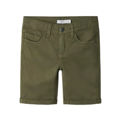Bild av Name it kids pojkar Nkmsilas Isak L TWI shorts 3122 Mf Tb, Djupt ljus grön, 116