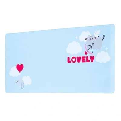 Bild av Grupo Erik Pusheen Love Collection Mouse Mat Desk Pad 31.5&quot; x 13.78&quot; Non Slip Rubber Base Pad, Gaming Keyboard Gifts Cat